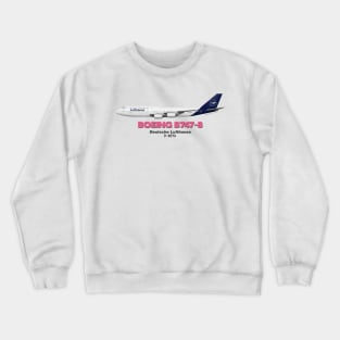 Boeing B747-8 - Deutsche Lufthansa Crewneck Sweatshirt